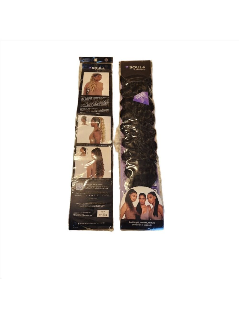 Sasha braid Curl‎ ponytail